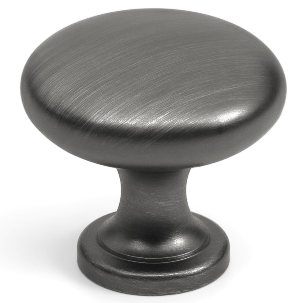 Hestia Hardware 5 Pack Oil Rubbed Bronze Cabinet Knobs And Pulls | Kitchen And Bathroom Drawer Knobs And Pulls | Round Drawer Dresser Knobs (Z5.5.o) 810039146378