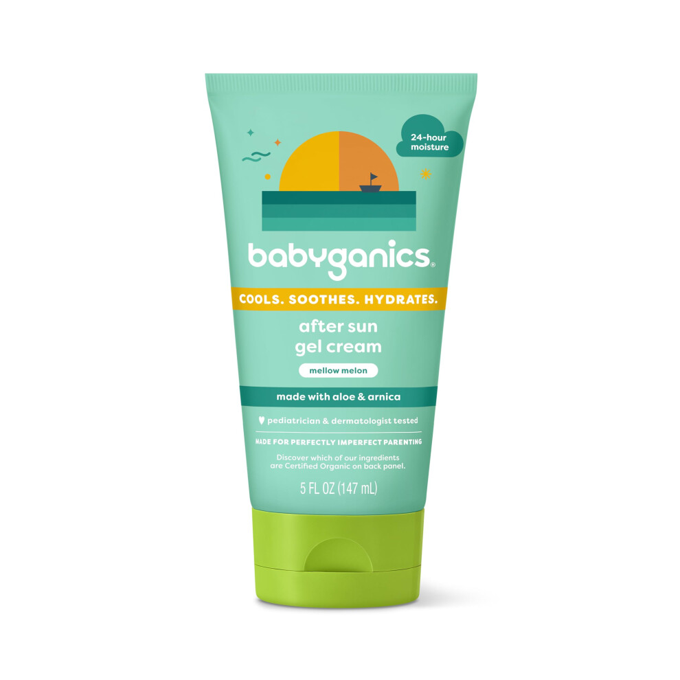 Photos - Other Cosmetics Babyganics After Sun Gel Cream Mellow Melon 5oz B0DPNM8TL8 