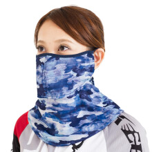 YAKeNU UV CUT MASK UV fnyvdo maszk arcra s nyakra Yake-nu Fit (575 Blue & Navy Camouflage)