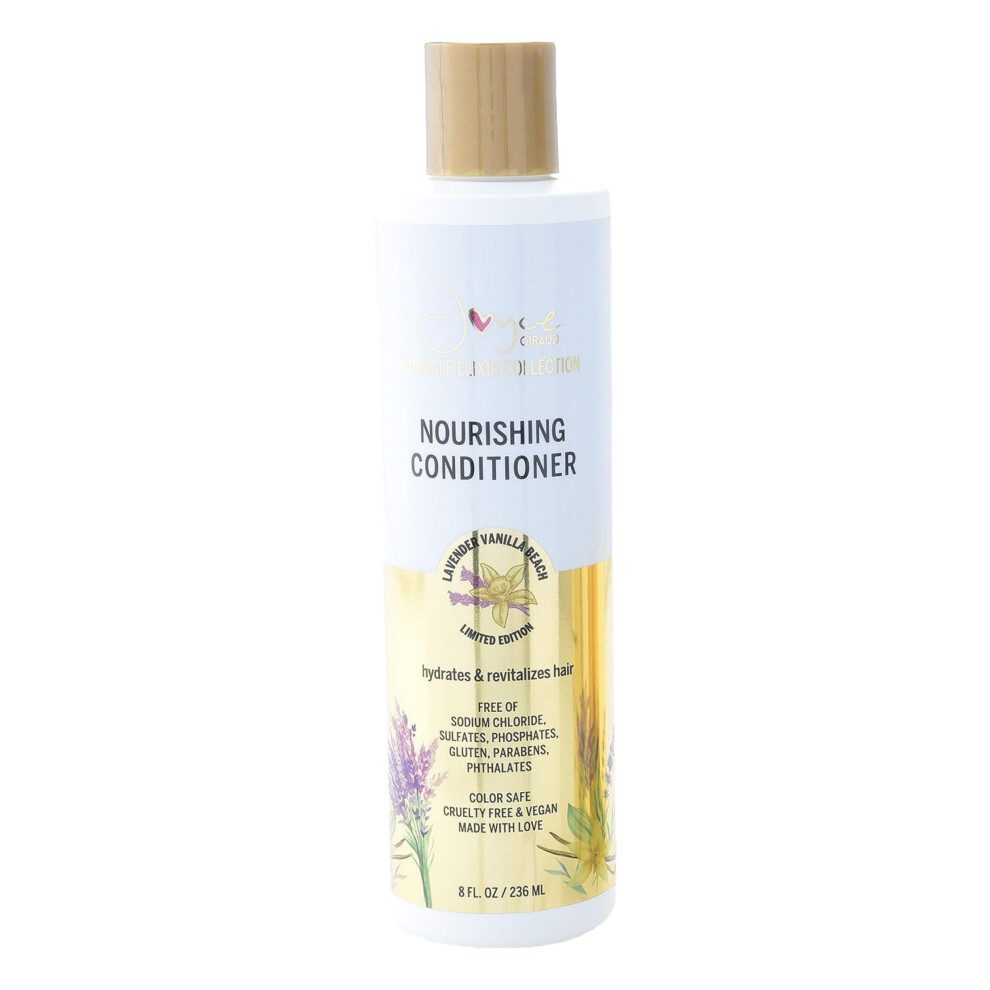 Wunderelixier Colle Lavender Joyce Giraud Nourishing Conditioner Vanilla Beach Restores Moisture & Adds Shine 8 Fl. Oz