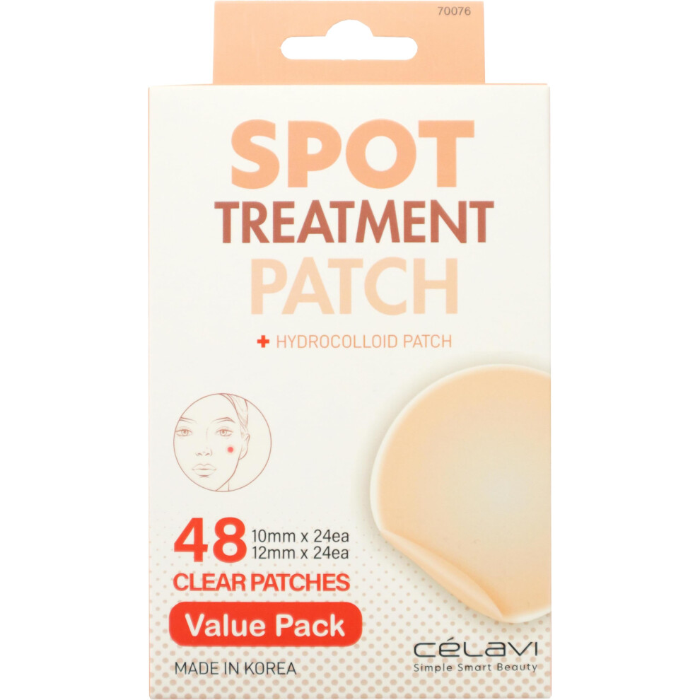 Celavi Cosmetics Celavi Acne Spot Treatment Hydrocolloid Patch (48 Count)