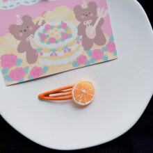2 Stuks Slice Snap Haarspeldjes voor Vrouwen Meisjes Pony Side Haarspelden Creatieve Haarspeldjes Haaraccessoires
