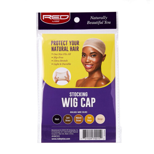 Red by Kiss Stocking Wig Caps - 2PCS Beige 1