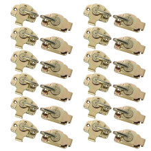 12 sets Align-N-Lock tafelsloten Abuff Heavy Duty eettafel gespen connectoren Ideaal voor tafelbladverlengingstafels Computerwerkstations en vergader