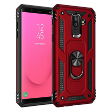 (red armor case, for J6 Plus 2018) for Samsung Galaxy J8 2018 Armor Shockproof Case f