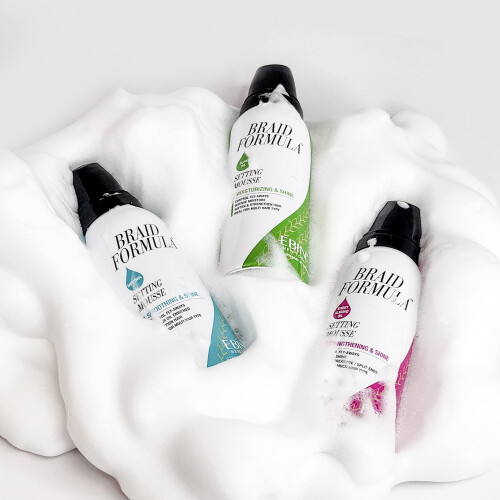 EBIN NEW YORK Braid Formula Fixiermousse (2,7 oz Olivenöl) 2