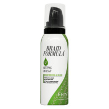 EBIN NEW YORK Braid Formula Setting Mousse (2,7 oz olivolja)