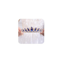 JWICOS Crystal Tiara fsuvel noknek Queen Crown eskvoi nszparti (kk)