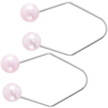 HINZIC 2Pcs Natural Dimple Makers Facial Muscle Dimple Trainer Pink Exerciser Lift Tools for Women Beautiful Smile