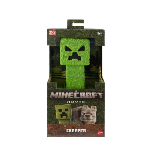 Mattel A Minecraft Movie 12" Large-Scale Creeper Action Figure