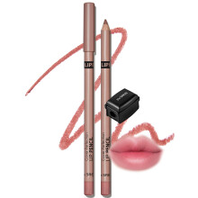 Thesaem Cover Perfection Lip Crayon - Slim Easy-Blend & Overlip Makeup Making Creamy Matte Lip Linet durant avec une taille-caisse intgre (04 Taro)