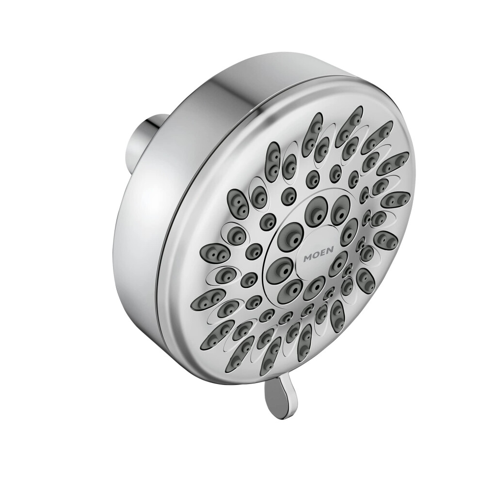 Moen Ignite Chrome Five-function Shower Head With 2.5 GPM High-Pressure Spray  20090-image-OPC-PGFKVGV-NEW