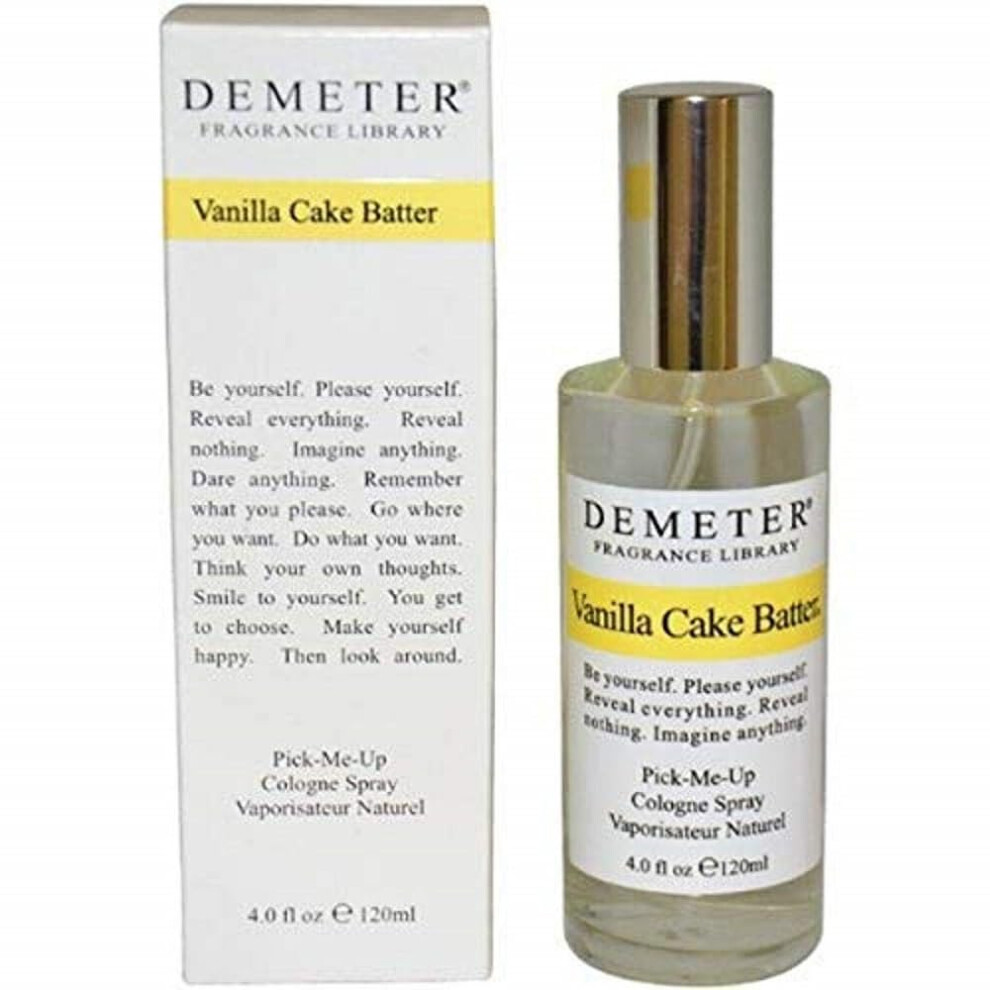 Demeter Vanilla Cake Batter Women Cologne Spray  4 Ounce-image-OPC-PGFKZ2J-NEW