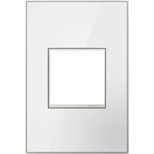 Legrand adorne Mirror White 1-Gang falilemez AWM1G2MW4
