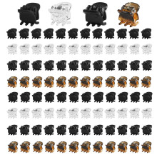 100 stuks mini haarklauwclips BetterJonny plastic kleine klauwclips voor meisjes en vrouwen mini haaraccessoires barrattes antislip kleine plastic ka