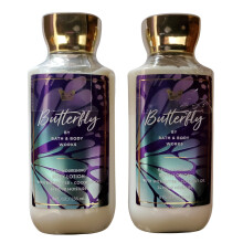 Loci   n corporal Butterfly de Bath & Body Works, 8 onzas cada una, paquete de 2. El empaque puede variar.