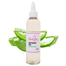 NappStar Unscented Retwist Oil Moisturizing Loc Oil for Dreadlocks Natural Hair Care with Lightweight Base 4 Fl Oz