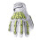 HexArmor Cut-Resistant Impact Protection Leather Work Gloves | Chrome Series? 4080 | Medium 2