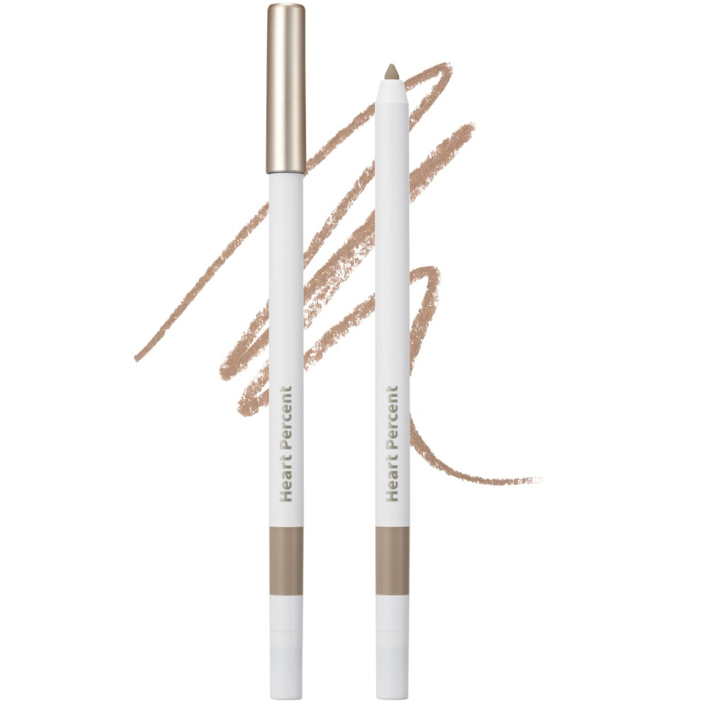 Heart To Heart Cream Heart Percent Dote On Mood Lip Pencil Slim Defines And Fills Y Lip Liner Retractable Lipstick Pencil With Built-In Sharpener #03. Oat Beige