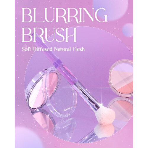 AMTS Face Blush Brush til p?f?ring af pr?cisionsmakeup i professionel kvalitet 1