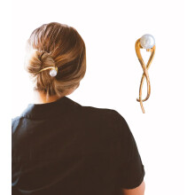 ANDI Antoinette Vintage Metal Hair Accessory for Women and Girls French Twist Hair Pin