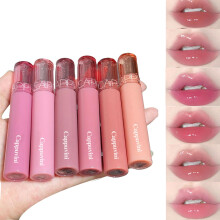 Baorder 6 PCS Hydrating Plumping Lip Gloss Tinted Lip Balm Set Mirror Liquid Water Glow Lipstick Long Lasting Waterproof Moisturizing Shimmer Jelly L