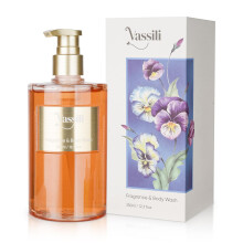 Vassili Fragrance Body Wash - Hosszantart aroma egzotikus jegyekkel Hidratl s gyengd minden bortpusra Easy Rinse 12,3 fl uncia eper