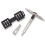 FIX IT STICKS Compact Ratchet Multi-Tool - EDC Set met T-Way Sleutel, Mini Pry Bar en 15 Bits 1