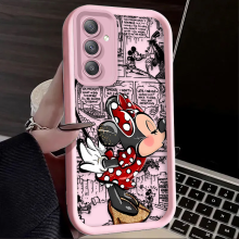 (3, Galaxy A52 A52S) Disney Mickey Minnie Phone Case For Samsung Galaxy