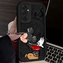 (5, S21) Disney Mickey Minnie Phone Case For Samsung Galaxy