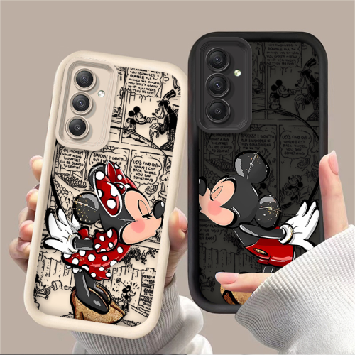 (2, S21 Plus) Disney Mickey Minnie Phone Case For Samsung Galaxy 2