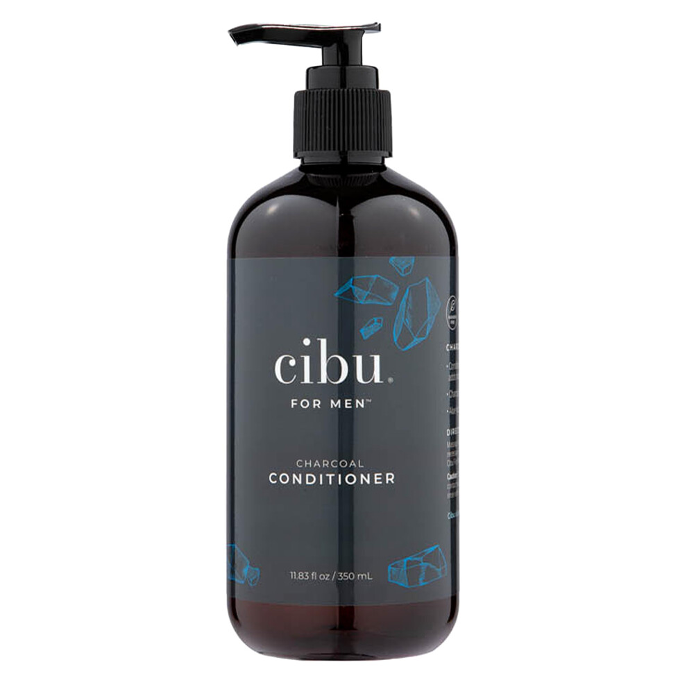 Cibu For Men Charcoal Conditioner 12Oz - Hydratacn Kondicionr Pro Lehk Objem Vlasu Pro Mue - Cistic Kondicionr Pro Zdrav Vlasy A Pokoku Hlavy-image
