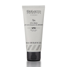 SALERM - Dopobarba Uomo - Linea Homme Barber - 100 ml - Gel Idratante Trasparente Dopobarba - Protegge la Pelle - Indebolisce la Crescita della B