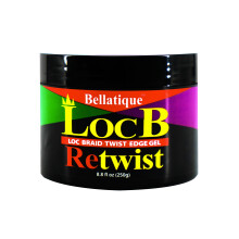 Loc B Retwist Loc Braid Twist Edge gl termszetes, ellazult, szraz fnytelen s trkeny hajhoz (8,81 oz) - Nem hmlik, nem fehredik, gyorsan szr