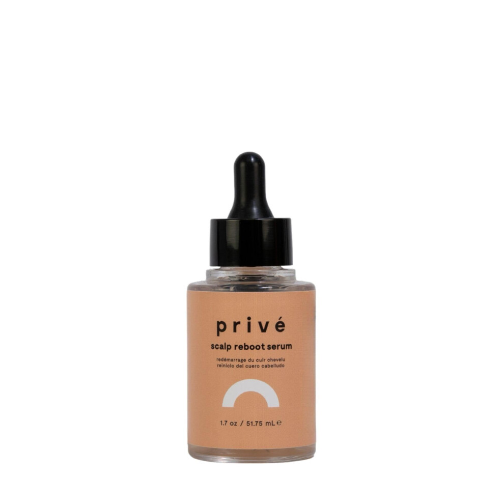 Prive Scalp Reboot Serum 1.7 Fl Oz Nourishing And Soothing Scalp Leave-In Treatment For Optimal Scalp Health