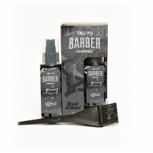 BARBER MARMARA Temporäre Haarfarbe 125 ml für Schnurrbart, Bart und Haare, Graue Haare entfernen, Volumen