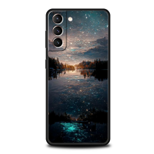 (A11, For Samsung S21 Plus) Planet and starry sky art Phone Case For Samsung G