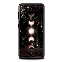 (A1, For Samsung S21 Plus) Planet and starry sky art Phone Case For Samsung G