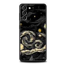(A4, For Samsung S21 Plus) Planet and starry sky art Phone Case For Samsung G