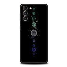 (A10, For Samsung S21 Plus) Planet and starry sky art Phone Case For Samsung G