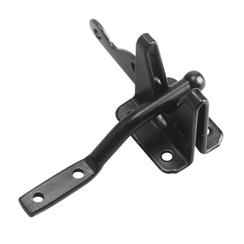 Richelieu Hardware 301FBR 4 13/16-inch (123 mm) Automatic Gate Latch  Black
