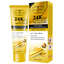 AICHUN BEAUTY Peeling Gel Face Body Body eltvoltja a bor regedst Keratine Mlytisztt Hidratl Refresh Skin Smooth (24K PURE GOLD PEELING GEL)