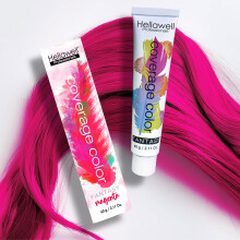 Profesjonalna farba do włosów Hellawell. Krycie Color Fantasy - Półtrwały krem koloryzujący utleniający. Magenta 2,11 uncji