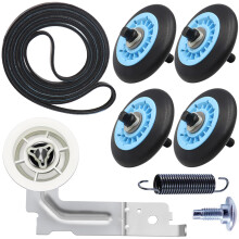 Opgewaardeerde Sam-Sung drogerreparatieset compatibel met Samsung drogerrolvervangingsset Vervanging voor Samsung drogeronderdelen DC97-16782A droger