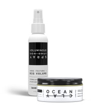 (SHEHVOO) DUO STYLER KIT - (1) Ocean Clay (1) Ocean Sea Salt Spray