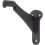 Support de rampe robuste Stone Harbor Hardware, noir mat 1