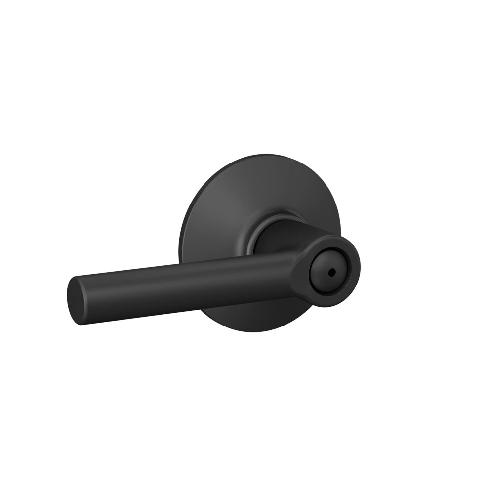 Photos - Door Lock Schlage F40 BRW 622 Privacy Lock Standard Matte Black F40BRW622