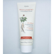 esfolio Red Ginseng Reinigungsschaum - Feuchtigkeitsspendender Reiniger mit Panax-Ginseng und rotem Ginseng, entfernt Make-up und Unreinheiten