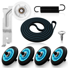 Kit de réparation de sèche-linge amélioré pour Samsung DC97-16782A, kit de remplacement de rouleau de sèche-linge 6602-001655/5ph2337, courroie d