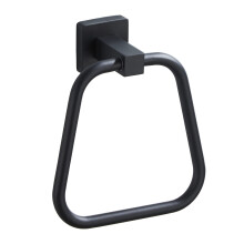 Matte Black Towel Ring for Bathroom Kitchen Bath Towel Holder Hangers Wall Mount Heavy Duty Stainless Steel